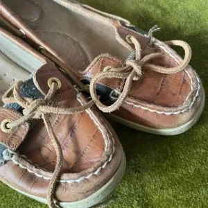 Leather Sperry‎ Top Sider Boat Shoes Loafers Size 7 GUC! thumbnail 2