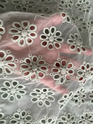 Zara Mint Eyelet Short Sleeve Top thumbnail 6