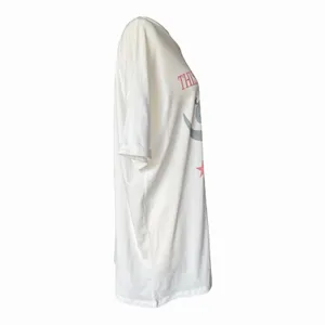 The Laundry Room Coors Banquet Rodeo Graphic Oversized Tee White Womens SM NWOT thumbnail 4