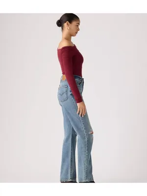 New Levi's Premium 30x30 Easy Dad Women's Jeans Gorgeous Gal Medium Wash thumbnail 3