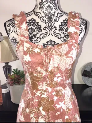 Sincerely Jules Floral Maxi Dress Size Small Like New thumbnail 3