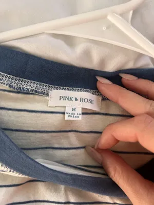 Pink Rose Tee shirt thumbnail 3