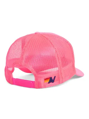 Aviator Nation Signature Trucker Hat neon pink thumbnail 2