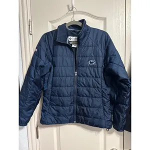 Columbia Penn State Nittany Lions Embroidered Puffer Jacket Collegiate Preppy thumbnail 2