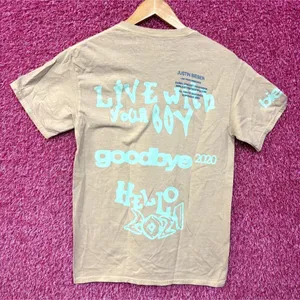 Justin Bieber Live With Your Boy New Years Eve Virtual Concert Tee Small thumbnail 1