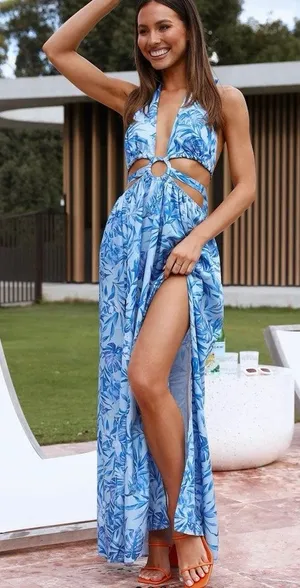 Hello Molly DARLING STAR MAXI DRESS Size‎ 2 thumbnail 1