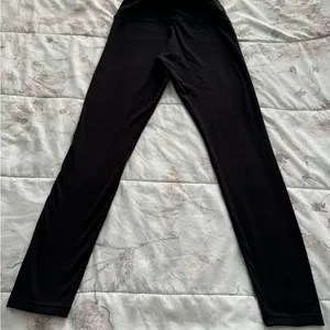 Felina black super soft mid rise leggings, size S athletic Athleisure workout thumbnail 9