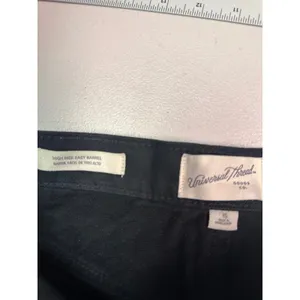 Universal Thread Women Black High‎ Rise Easy Barrel Jeans Size 6 Cotton Denim thumbnail 6