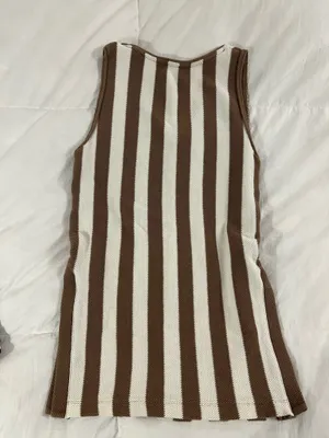 Brown striped top thumbnail 5