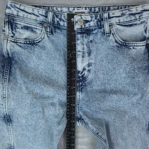 Wrangler Retro Slim Jeans Women 31x32 (31x28) Blue Acid Wash High‎ Rise Denim thumbnail 12
