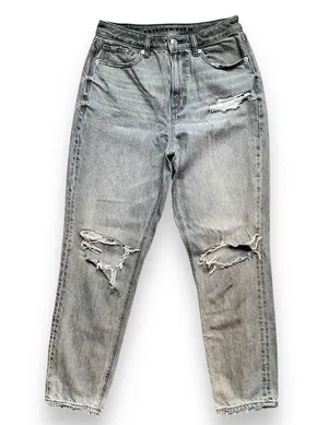 American Eagle Outfitters Distressed Mom Jeans thumbnail 3