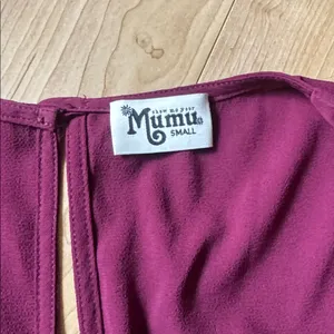 Show Me Your MuMu Burgundy Romper thumbnail 2