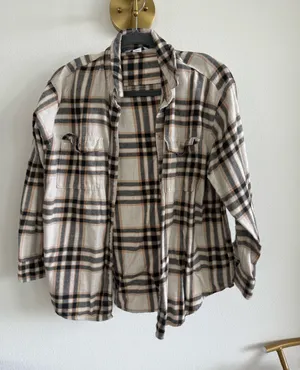 Old Navy The Boyfriend Shirt Flannel thumbnail 1
