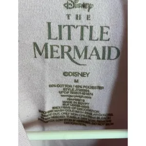 Disneys The Little Mermaid crop top size medium baby tee new Disney inclusive thumbnail 3