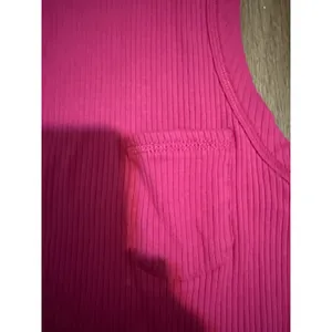 FP Movement Free‎ People Ribbed Mock Neck Tank Top Magenta Pink Medium OB1041695 thumbnail 3