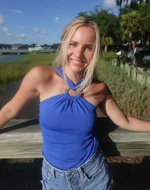 ZARA Blue Top thumbnail 1