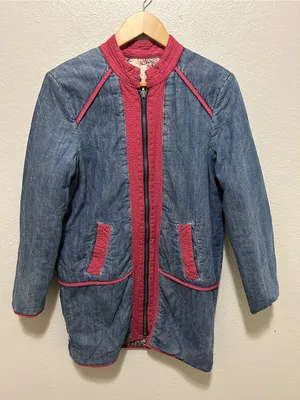 Free People Belario Reversible Quilted Jacket Cotton Small Boho thumbnail 9