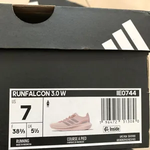 Adidas Women Runfalcon 3 Shoes in Putty Mauve / Wonder Taupe thumbnail 13