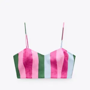 ZARA Colorful Top Crop thumbnail 2