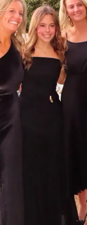 Hello Molly black drop waist maxi thumbnail 3