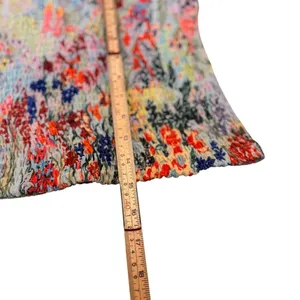 Anthropologie Rouen Floral Smocked Blouse Small Sheer Puff Sleeve Crop Top Boho thumbnail 13