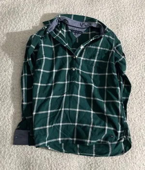 Tommy Hilfiger small green blouse thumbnail 1