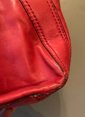 Michael Kors Red Purse thumbnail 6