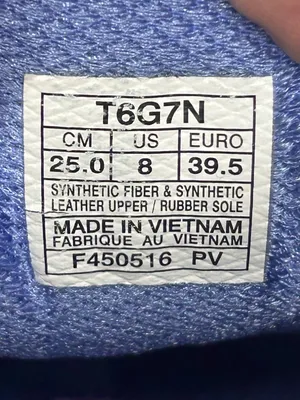 Asics Gel Quantum 180 2 T6G7N Blue Running Shoes Sneakers Womens Size 8 EXCELLNT thumbnail 9
