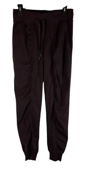 Lululemon dance studio Jogger Pants Deep Plum Size 6 Athleisure‎ Comfort thumbnail 1
