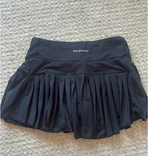 Gold Hinge Skirt Black thumbnail 2