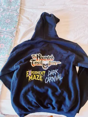 Haunted Trails Black Hoodie thumbnail 2