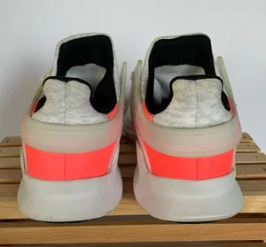Adidas White/Pink EQT Support ADV White Turbo Training Sneakers thumbnail 4