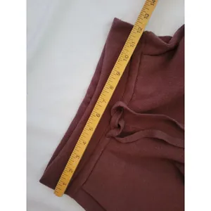 Abercrombie & Fitch Soft A&F Collection Maroon Jogger Sweatpants Women’s Size S thumbnail 6