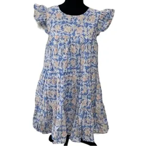 Love Colette Floral Print Cotton Mini Dress(Size Small) thumbnail 2