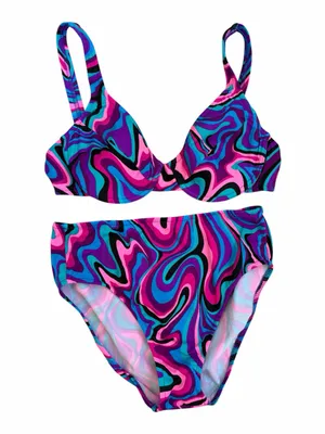 90s Venus Bikini psychedelic print thumbnail 1