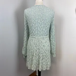 We are HAH Blue Make it a Double Reversible Lace Robe Medium Hot As Hell thumbnail 14