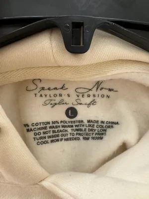 Taylor Swift speak now hoodie thumbnail 5