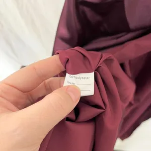 NWT Burgundy ruched leg slit formal prom dress - fits M thumbnail 3