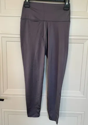 Aerie Purple Shimmer Leggings thumbnail 1