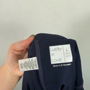 Lucky in Love Navy Blue Athletic Tennis Skort Pickleball Golf Womens Large thumbnail 6