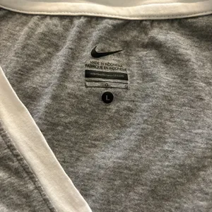 Nike Gray and White Short Sleeve Tee Buffs Design thumbnail 2