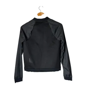 Nike Tech Hypermesh‎ Bomber Jacket Women XS Black Windbreaker Athletic Gorpcore thumbnail 3