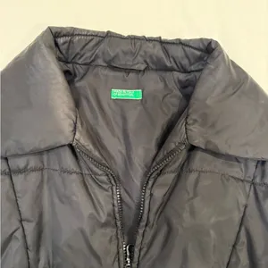 United Colors Of Benetton Charcoal Puffer Jacket thumbnail 2