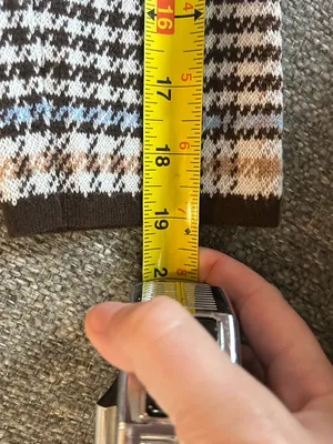 Ann Taylor Houndstooth Crewneck Sweater in Black, White & Brown | Women’s Size S thumbnail 9
