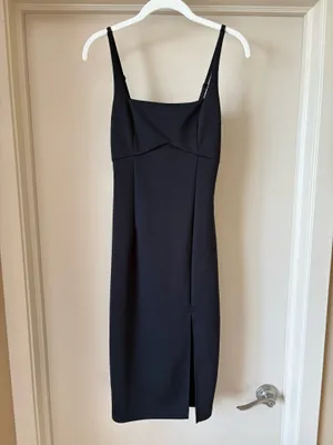 SHEIN Black Midi Dress thumbnail 2