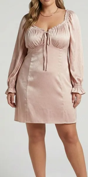 Forever 21 Blush Mini Dress thumbnail 1