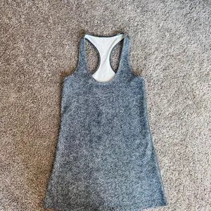Lululemon gray heathered tank top thumbnail 3