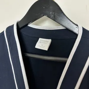 ZELLA x Recess Pickleball Courtside French Terry Cardigan Navy Sapphire Medium thumbnail 3