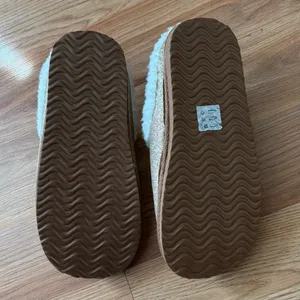Polo Ralph Lauren Glittery Gold Slippers thumbnail 4