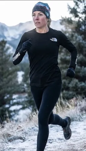 The North Face Thermal Base Layer Black Long Sleeve Shirt Women's Small S thumbnail 1